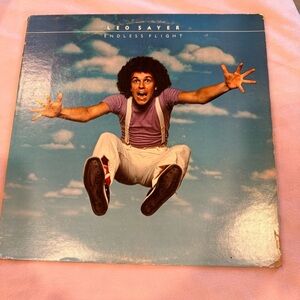 Leo Sayer Warner Bros. Vinyl Record with Blue and White Cover